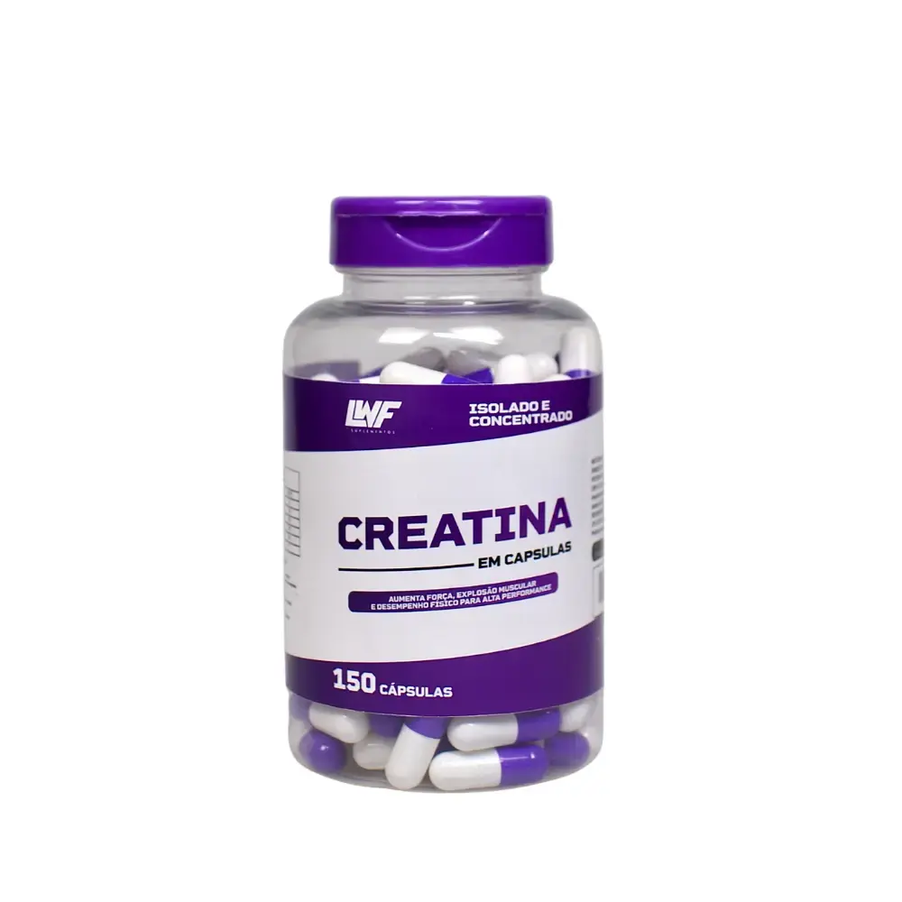 Creatina Isolado e Concentrado - 150 Cápsulas